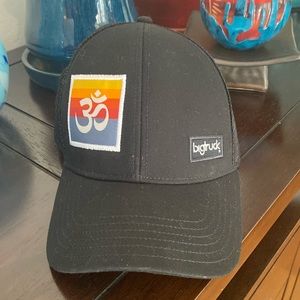 Big Truck black truck hat with OM symbol, great condition